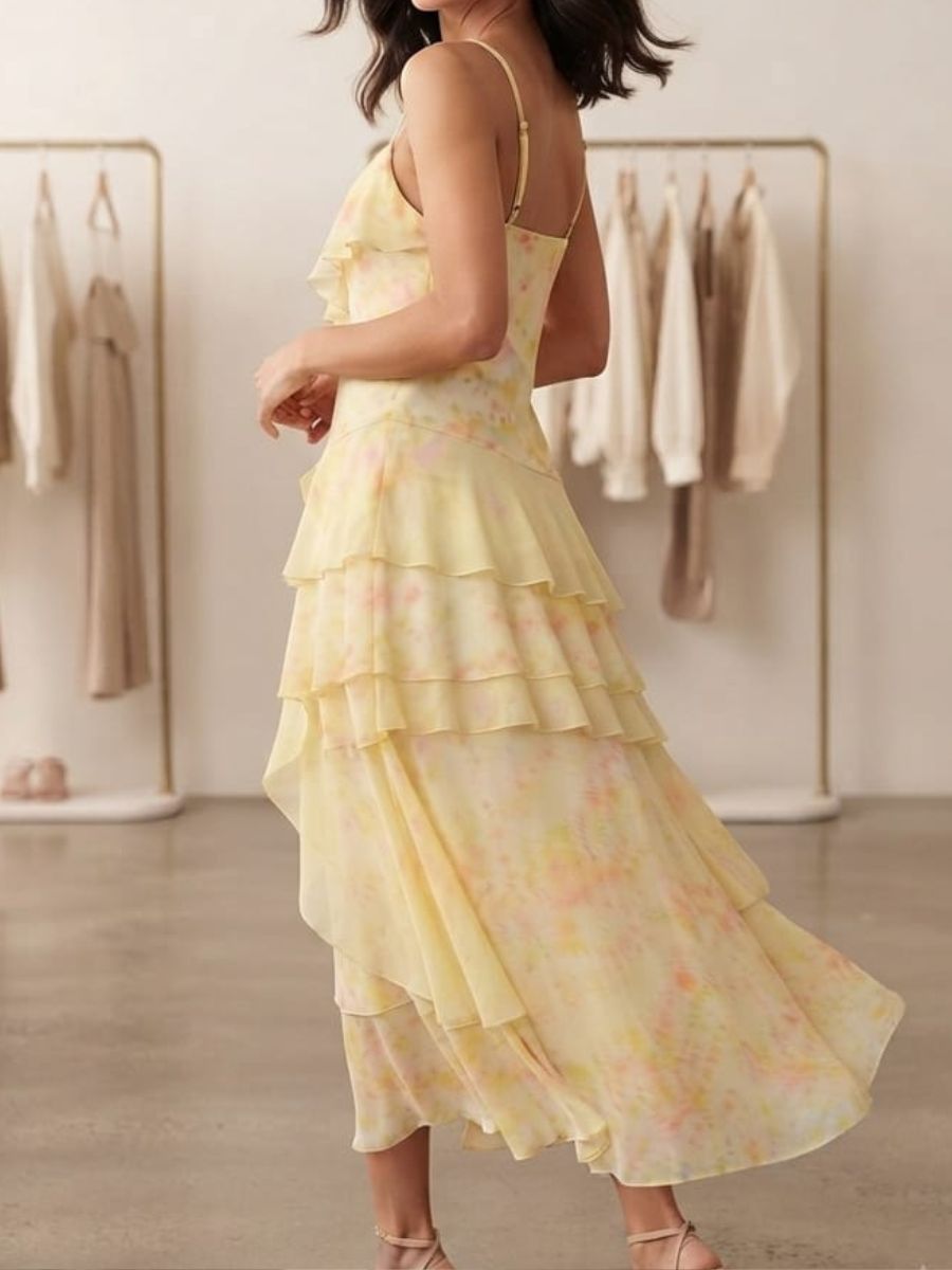 ModaFesta -printed party dress